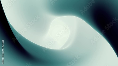 Animation of a hypnotic tunnel with white background