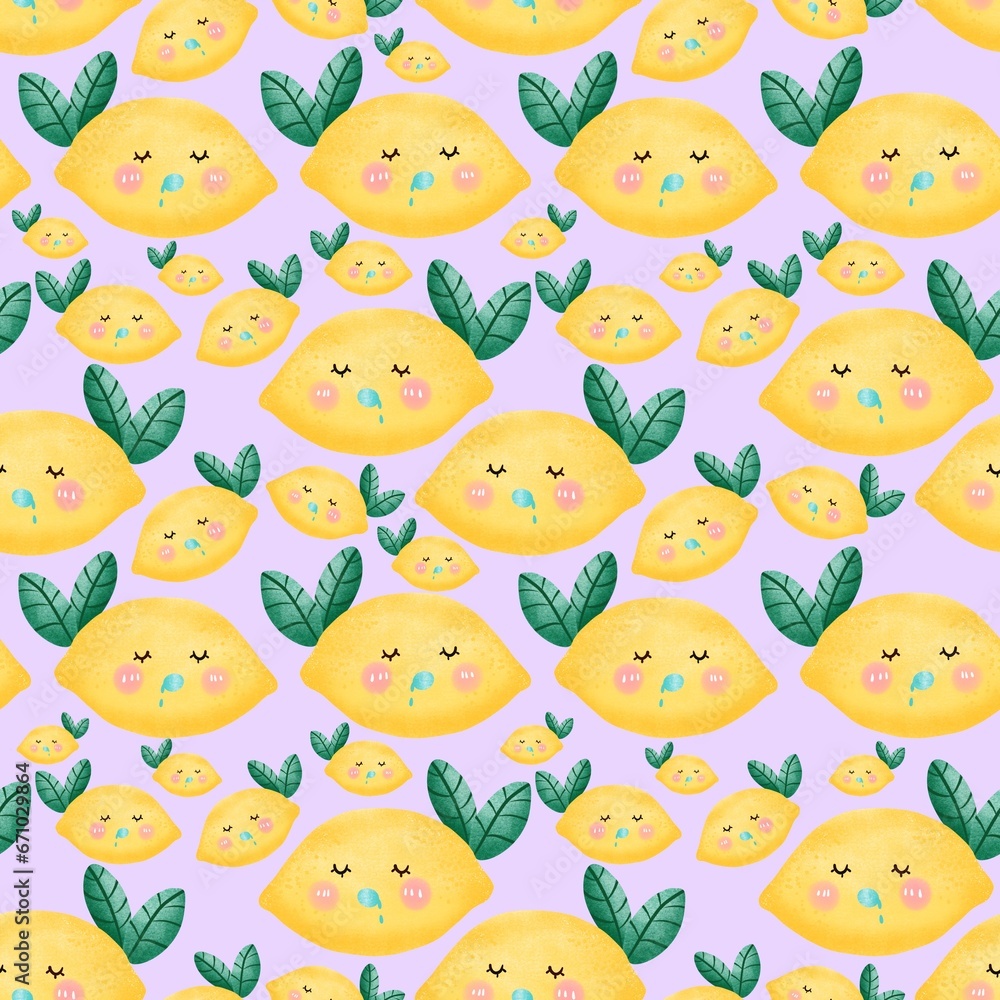 seamless pattern with limes seamless pattern with limes