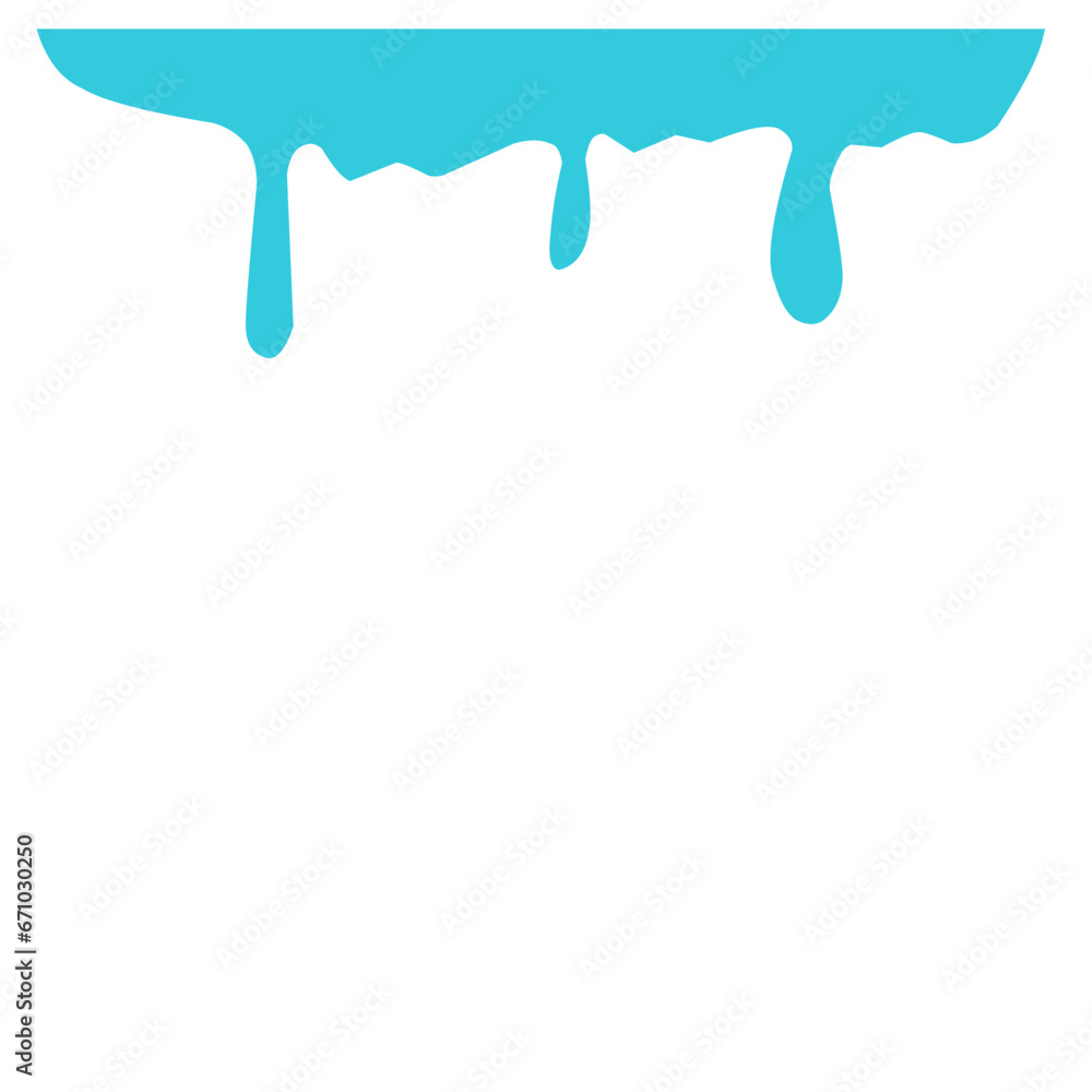 Paint Blue colorful dripping splatter , Color splash or Dropping Background vector design