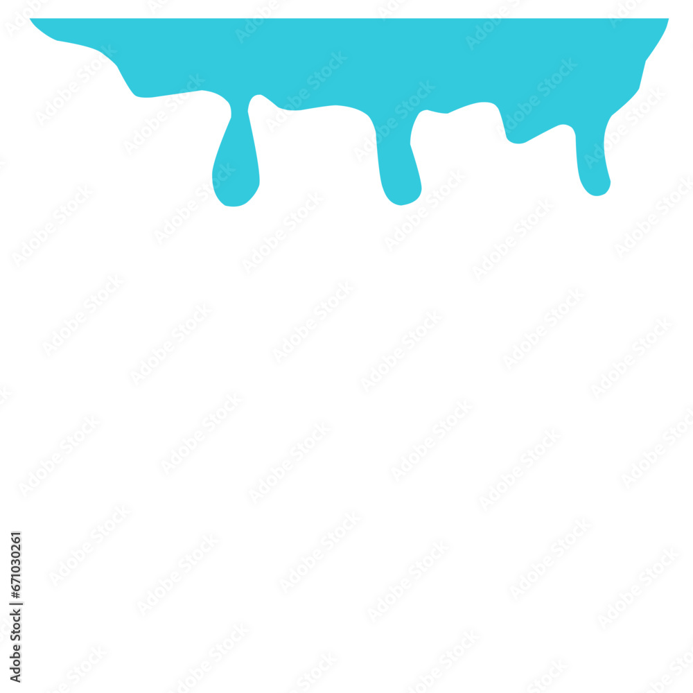 colorful Paint drop falling isolated colorful Paint drop falling isolated