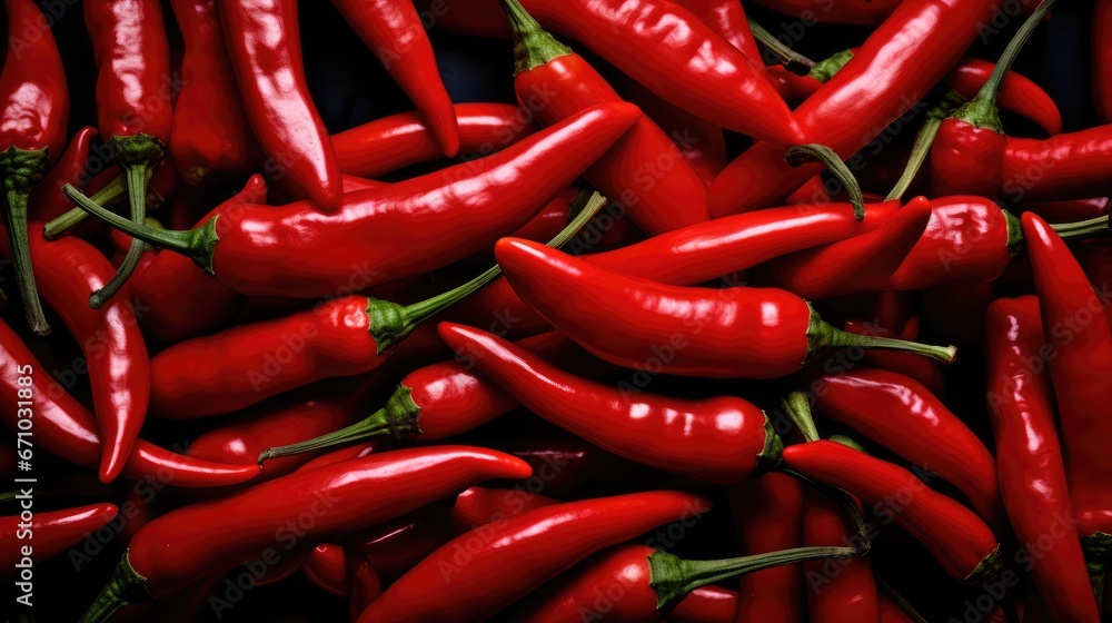 Chili background, AI generated Image Chili background, AI generated Image