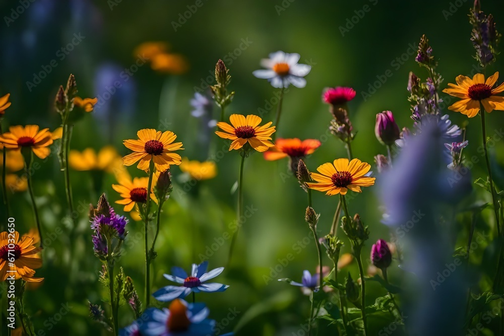 Photograph a garden alive with butterflies flitting among the flowers, aiming to portray their delicate beauty in a way that echoes the softness of watercolor art Photograph a garden alive with butterflies flitting among the flowers, aiming to portray their delicate beauty in a way that echoes the softness of watercolor art