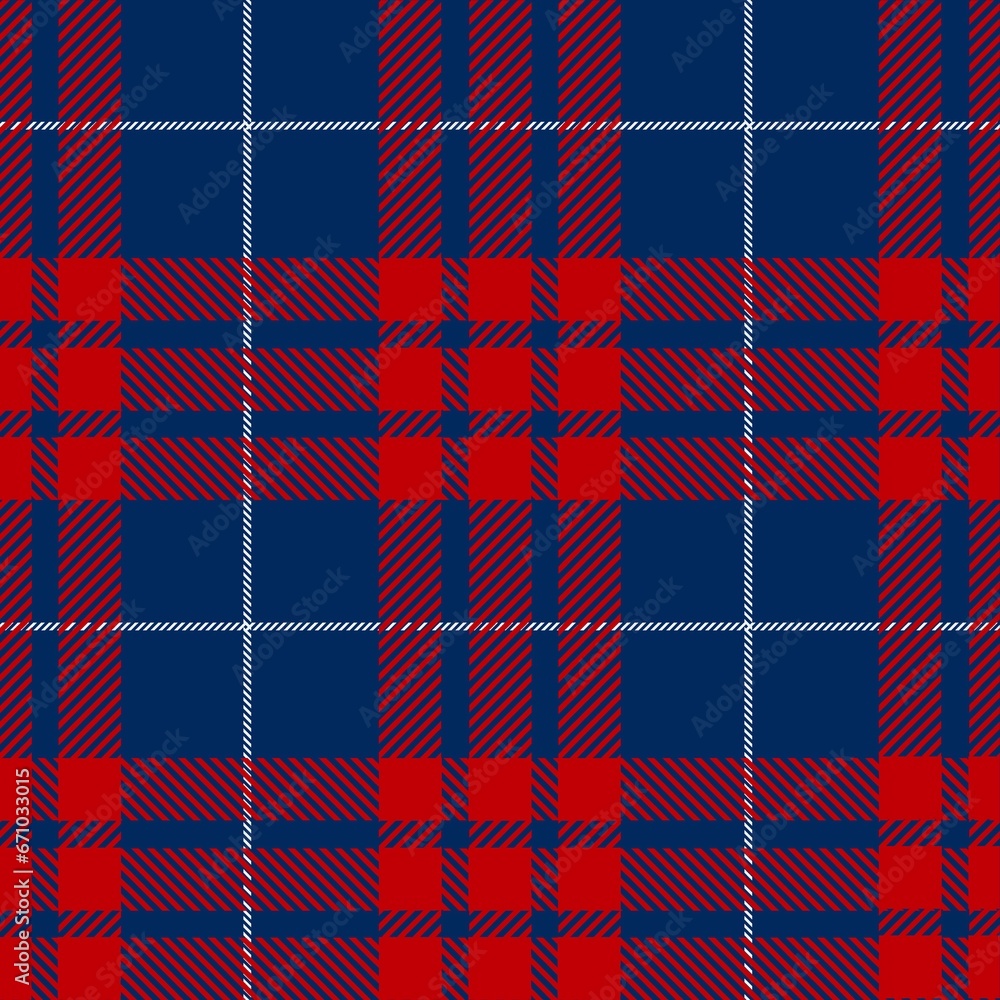 Tartan seamless pattern, red and blue can be used in fashion decoration design. Bedding, curtains, tablecloths
Tartan seamless pattern, red and blue can be used in fashion decoration design. Bedding, curtains, tablecloths