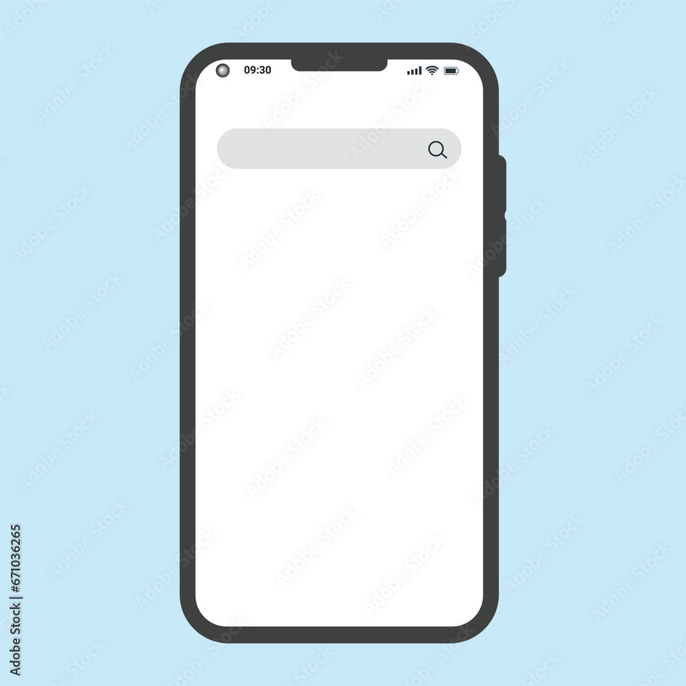 Cellphone frame with blank screen isolated templates.
Searching on the internet with the smartphone - Mobile phone with search bar popping out. Cellphone frame with blank screen isolated templates.
Searching on the internet with the smartphone - Mobile phone with search bar popping out.