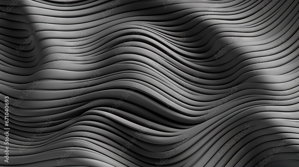 an abstract background with wavy lines and a black background with a white background. generative ai an abstract background with wavy lines and a black background with a white background. generative ai