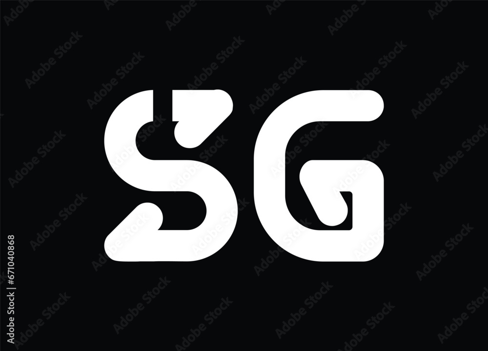 sg letter logo and monogram logo sg letter logo and monogram logo