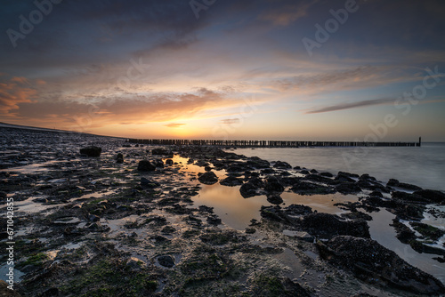 After the tide