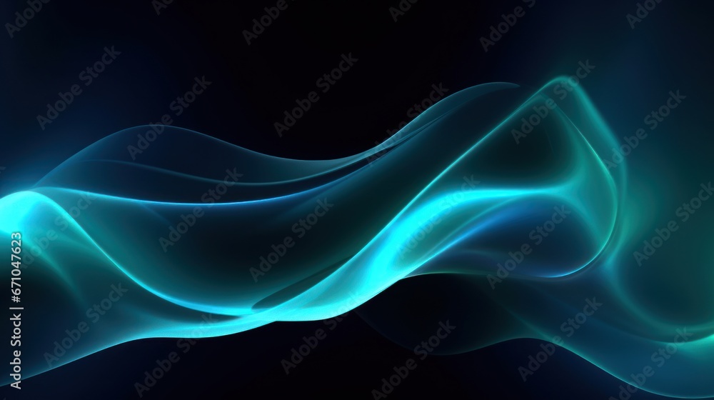 Abstract 3D neon wavy curved lines background. Modern gradient illustration, minimal design. Futuristic artwork, digital drawing for interior design, fashion textile fabric, wallpaper Abstract 3D neon wavy curved lines background. Modern gradient illustration, minimal design. Futuristic artwork, digital drawing for interior design, fashion textile fabric, wallpaper
