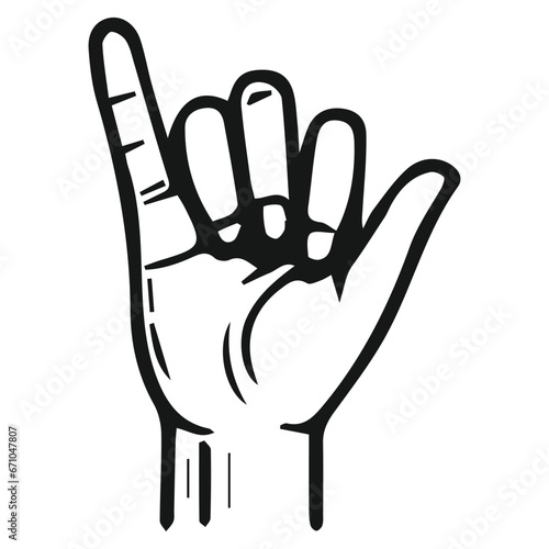hand signal and sign language for communication