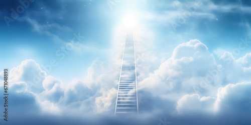 Enlightenment And Spirituality The Ladder To Heaven © Anastasiia