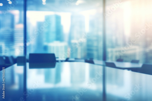 Blurred Office Background For Business Websites