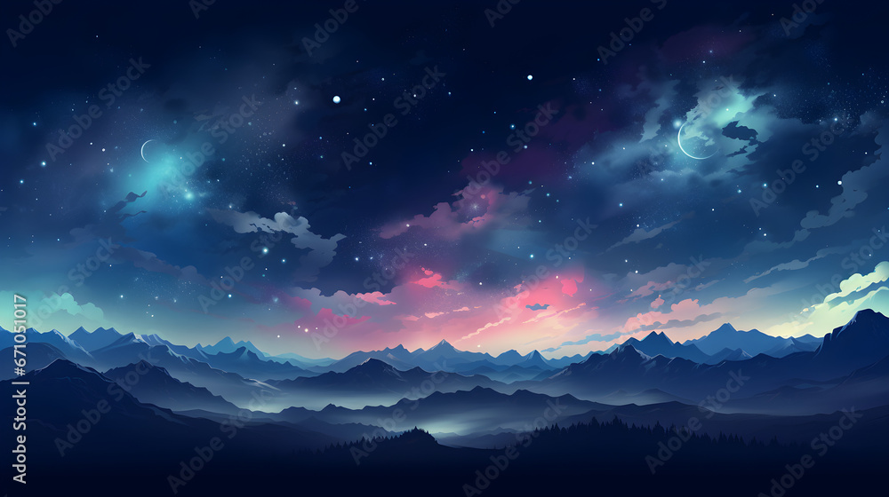 abstract graphic poster web page ppt background digital night scene with a starry sky abstract graphic poster web page ppt background digital night scene with a starry sky