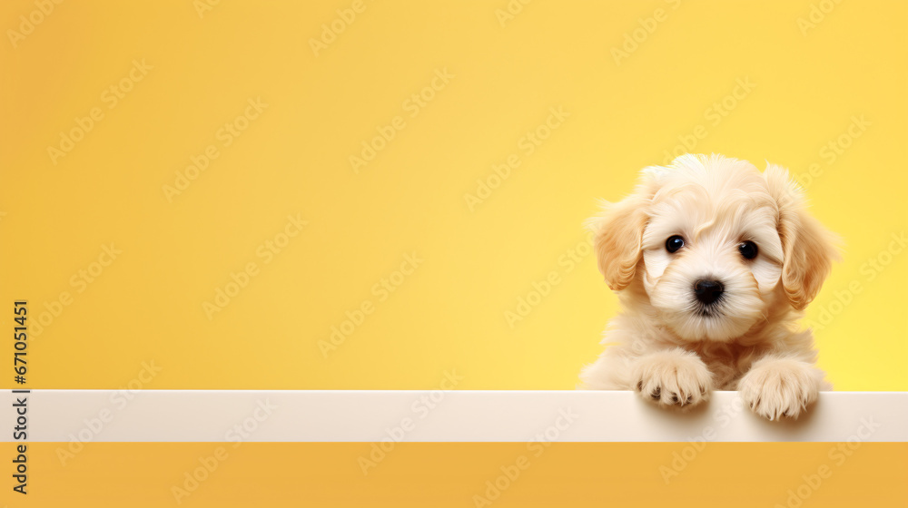 Dog-themed Background for Pet Lovers and Animal Advocacy Presentations.