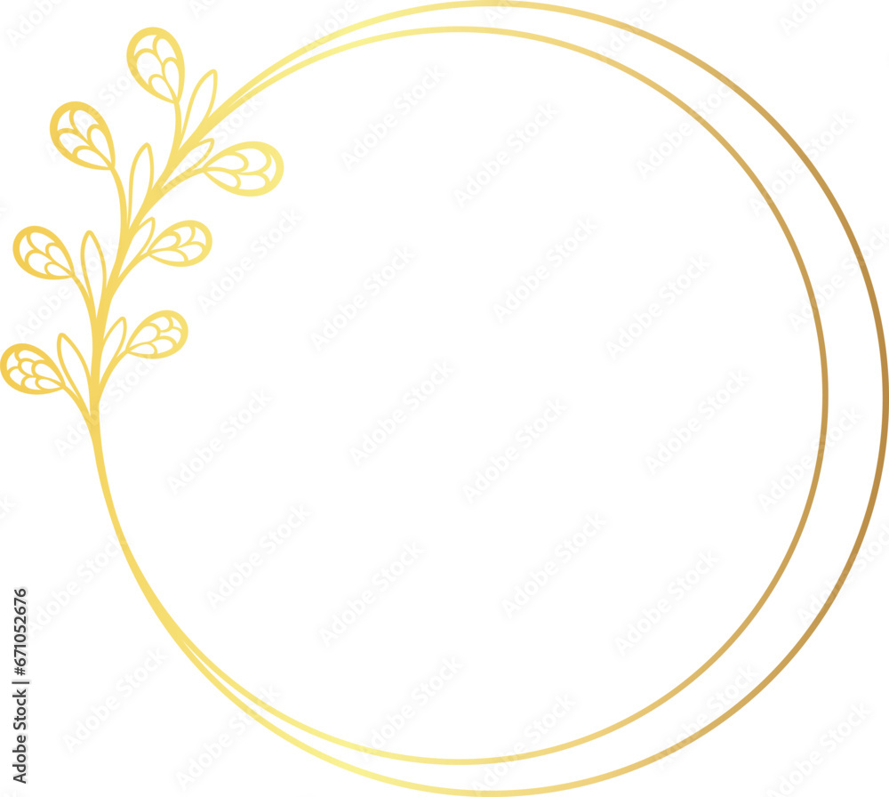 Luxury leaf circle for wedding Luxury leaf circle for wedding