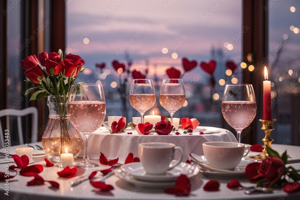 romantic dinner table
valentine's day.gifts for loved ones
