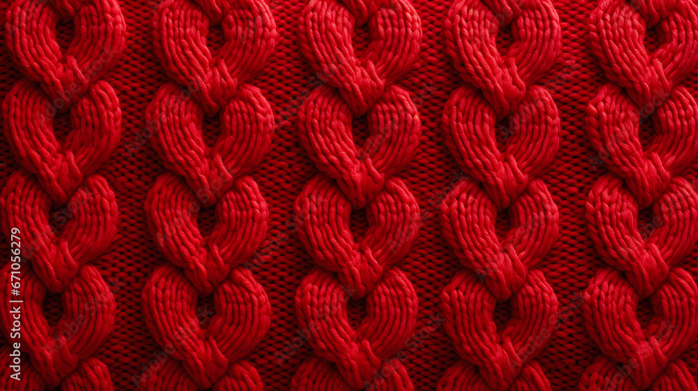 Handmade Winter Sweater: Abstract Pattern in Wool Fabric generated by AI Handmade Winter Sweater: Abstract Pattern in Wool Fabric generated by AI