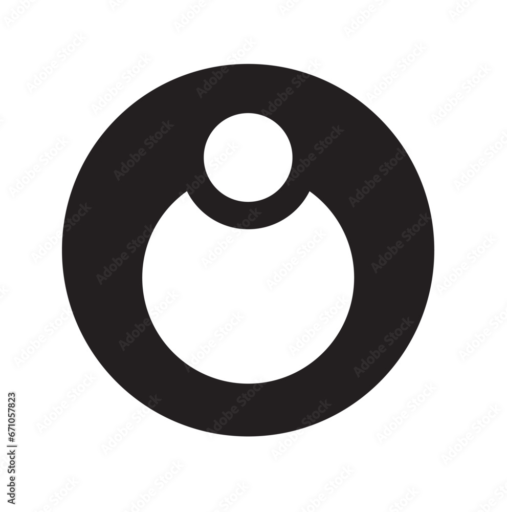 User icon in trendy flat style isolated on black background. User silhouette symbol for your web site design, logo, app, UI, ios, android, 17, windows. Vector illustration, EPS10. User icon in trendy flat style isolated on black background. User silhouette symbol for your web site design, logo, app, UI, ios, android, 17, windows. Vector illustration, EPS10.