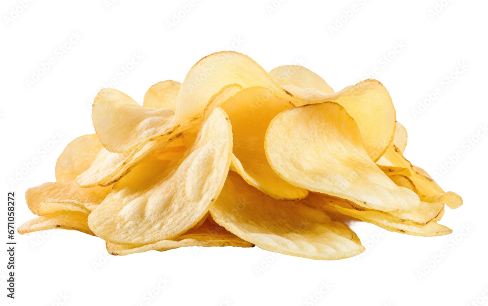 Crunchy Chips The Perfect Snack Transparent PNG - obrazy, fototapety, plakaty 