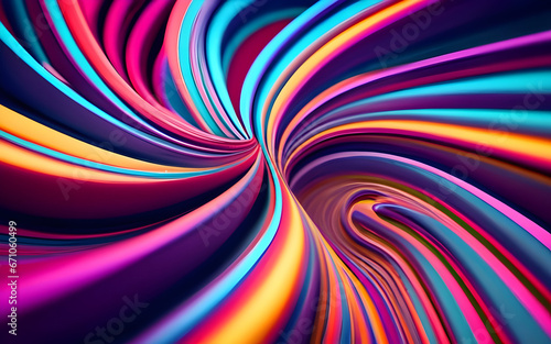 3d render colorful bright gradient contrast background  digital abstract wallpaper ai generative