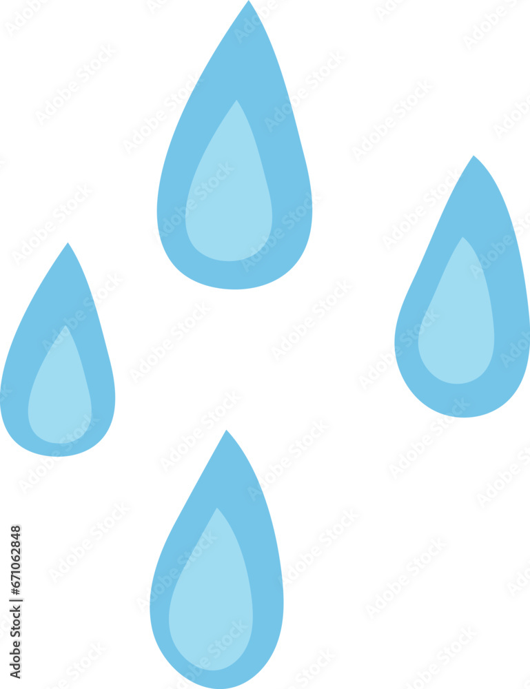 Rain weather illustration Rain weather illustration