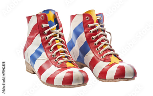 Oversized Clown Shoes for Entertainment Transparent PNG