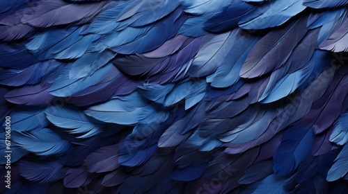 A vibrant blue bird's feathers come to life in the great outdoors, embodying the untamed beauty of the animal kingdom © Envision