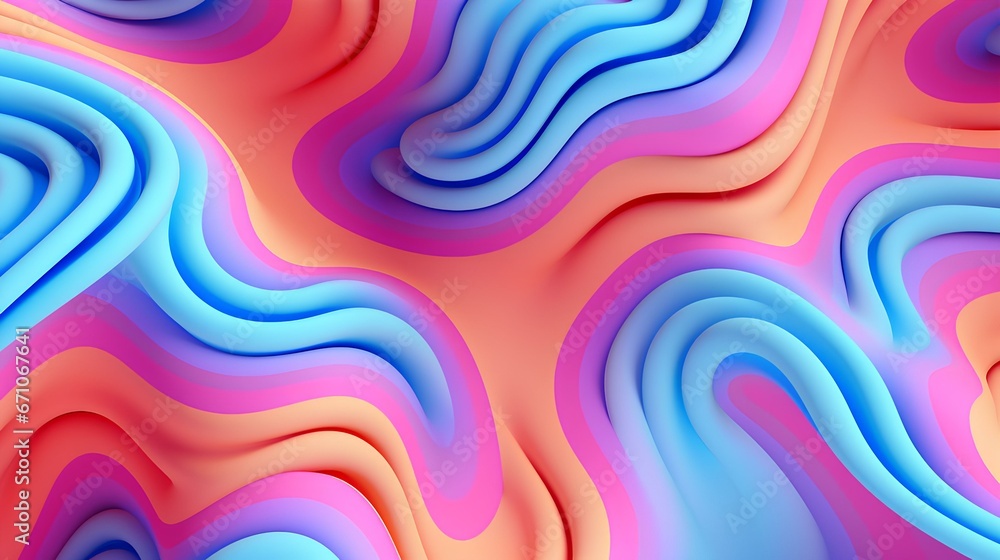 abstract background with colorful waves abstract background with colorful waves