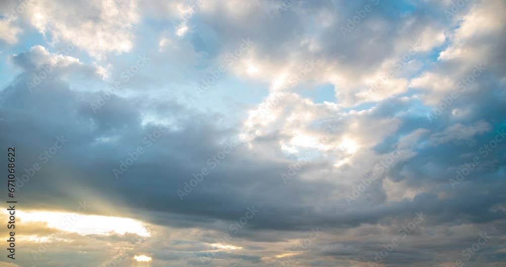 Timelapse Blue sky fluffy white clouds on summer season bright clear skyline with beautiful cloudscape. Timelapse Panorama blue sky clouds heaven on daylight with copy space. Cloudscape sunny day. Timelapse Blue sky fluffy white clouds on summer season bright clear skyline with beautiful cloudscape. Timelapse Panorama blue sky clouds heaven on daylight with copy space. Cloudscape sunny day.