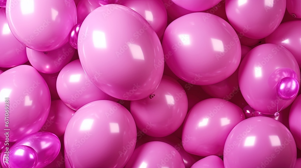 a bunch of pink balloons are in a pile together and are ready to be filled with them. generative ai a bunch of pink balloons are in a pile together and are ready to be filled with them. generative ai