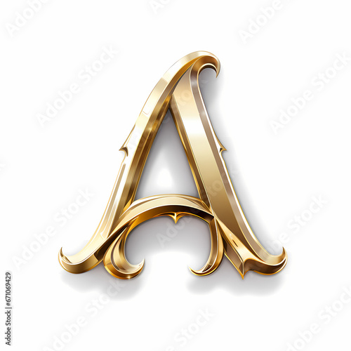 Letter A Symbol