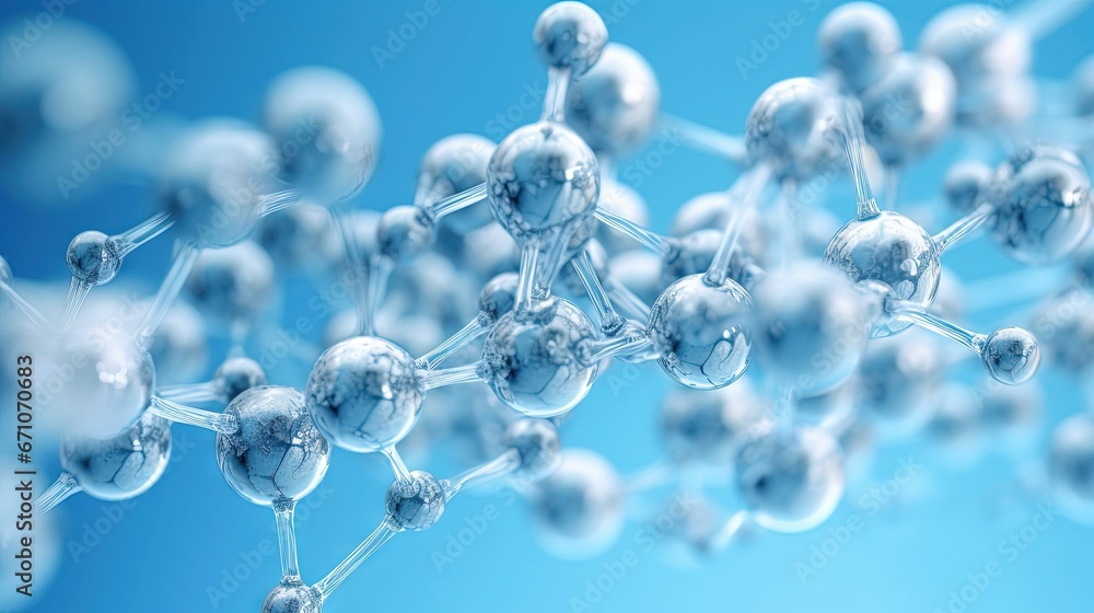 a close up of a structure made up of spheres and spheres. generative ai a close up of a structure made up of spheres and spheres. generative ai