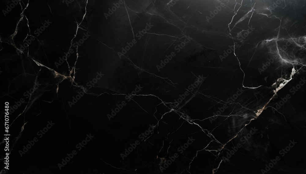 Black marble texture created with a generative ai technology