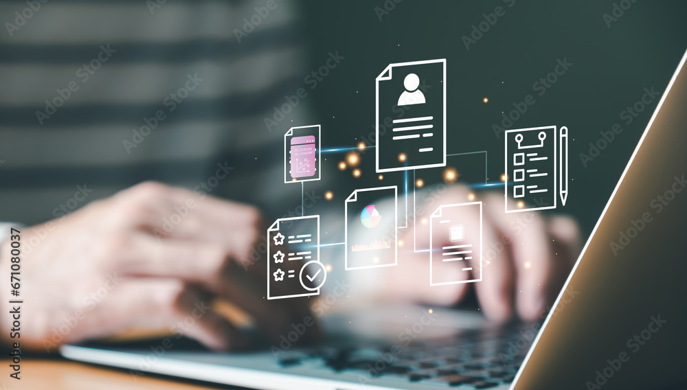 Entrepreneur using electronic devices for store customer data to gain ...