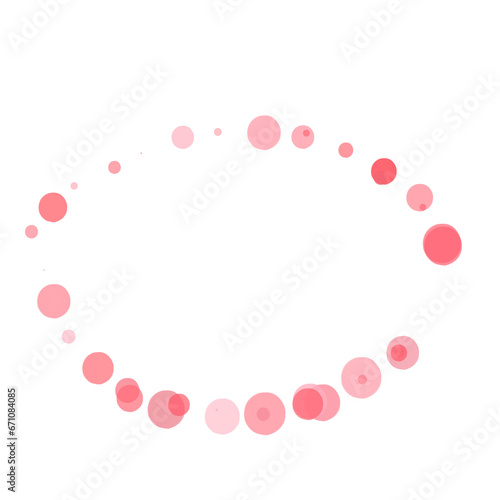 pink background with bubbles © Janjira