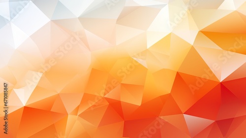  an abstract background of orange and white shapes with a light blue background. generative ai