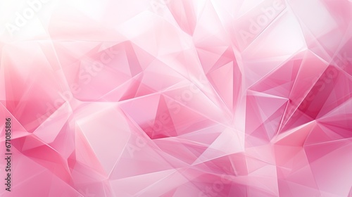  a pink abstract background with a lot of small triangles on it. generative ai