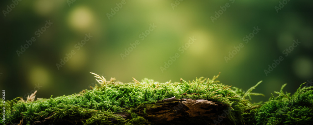 G background, natural moss over branches, bark. Biophilic design concept.Skin care, organic body treatment, spa concept. Vegan eco friendly cosmetology product G background, natural moss over branches, bark. Biophilic design concept.Skin care, organic body treatment, spa concept. Vegan eco friendly cosmetology product