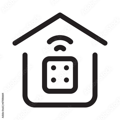 Internet of Things icon with line style, perfect for web and presentation etc.