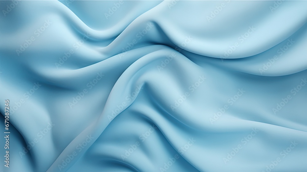  a blue background with a wavy pattern in the middle of it.  generative ai