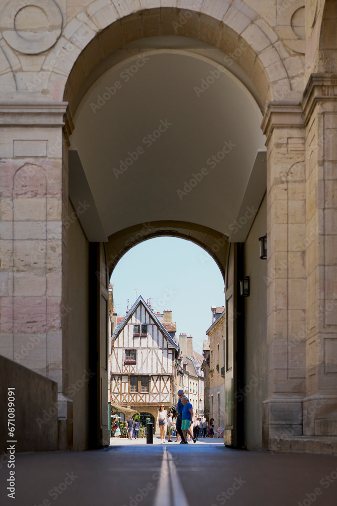 Fototapeta premium Palais des Ducs et des États de Bourgogne, Dijon, France