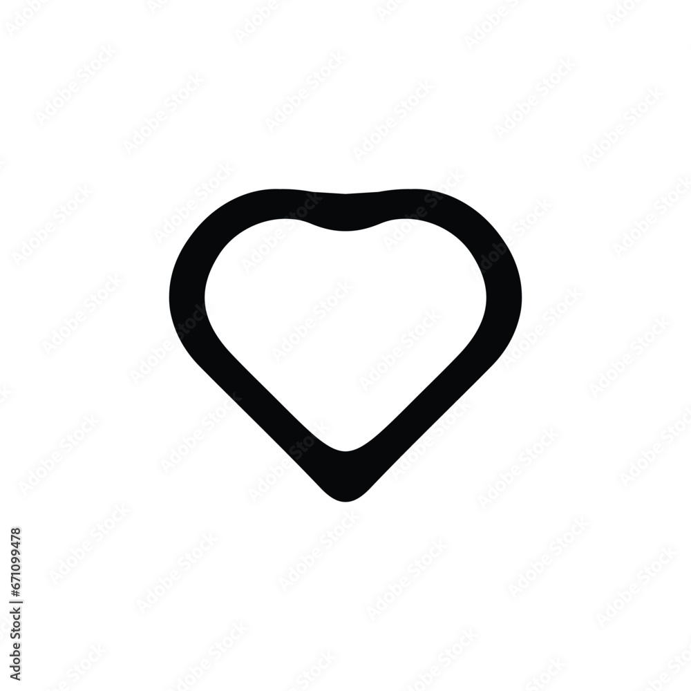 Heart icon. Simple style gift shop big sale poster background symbol. Like button. Heart brand logo design element. Heart t-shirt printing. Vector for sticker. Heart icon. Simple style gift shop big sale poster background symbol. Like button. Heart brand logo design element. Heart t-shirt printing. Vector for sticker.