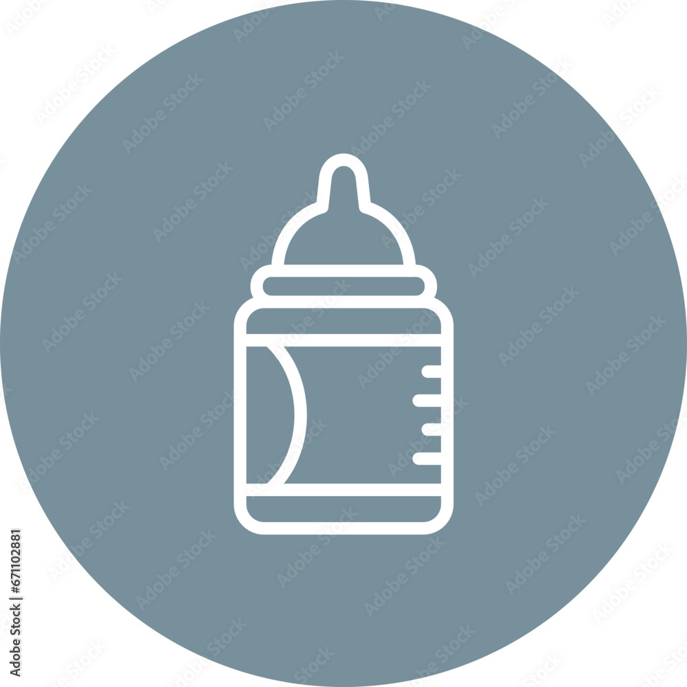 Milk Bottle Icon Milk Bottle Icon