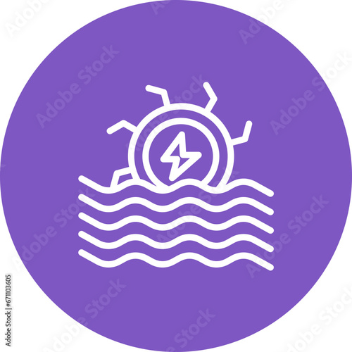 Hydro Power Icon