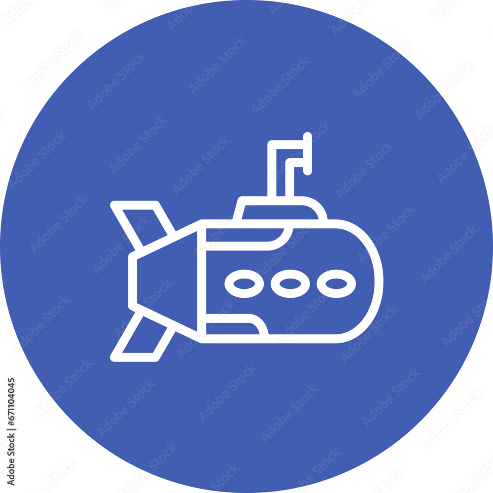 Submarine Icon Submarine Icon