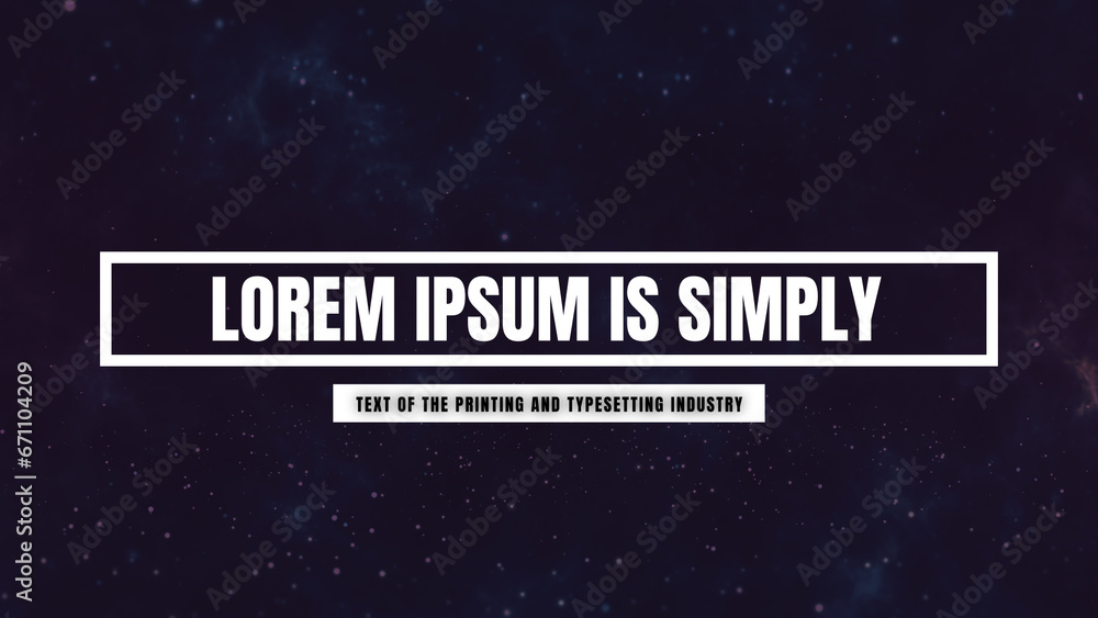 Modern Animation With Text Modern Text Animation for Universal Videos Stock Template | Adobe Stock