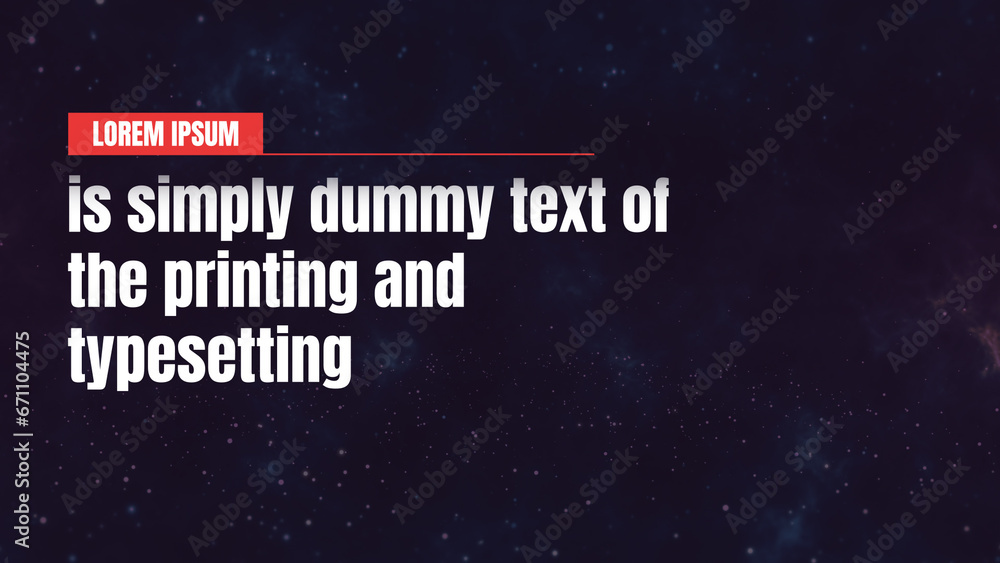Modern Animation With Text Modern Text Animation Stock Template | Adobe Stock