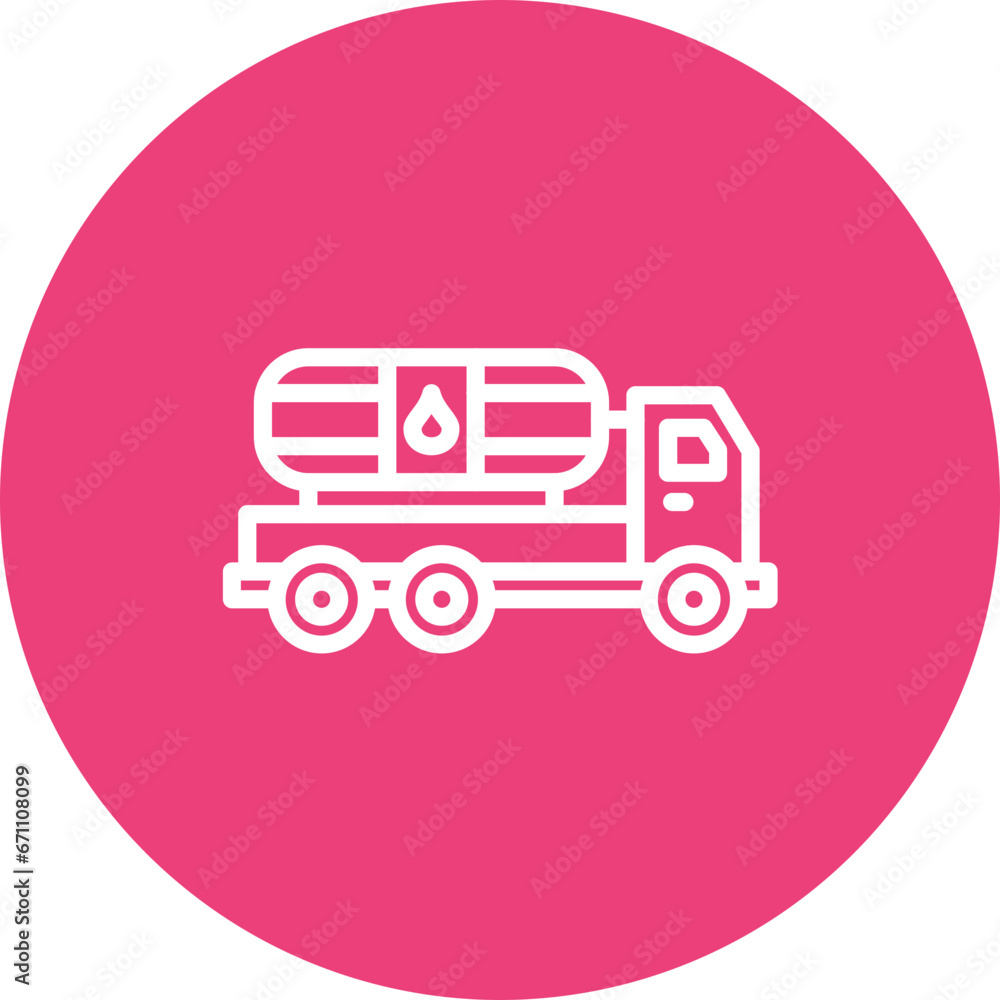 Oil Tanker Icon Oil Tanker Icon
