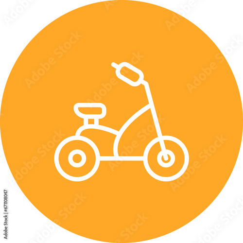 Tricycle Icon
