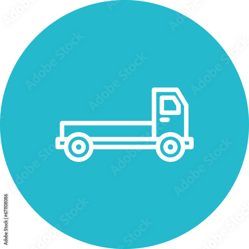 Truck Trailer Icon