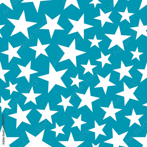 seamless pattern with stars